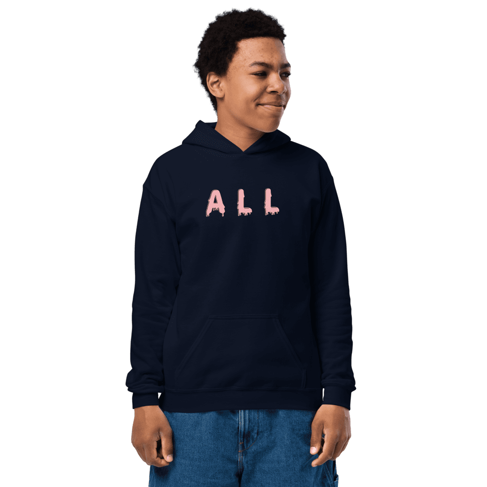 Person wearing a black hoodie, smiling.