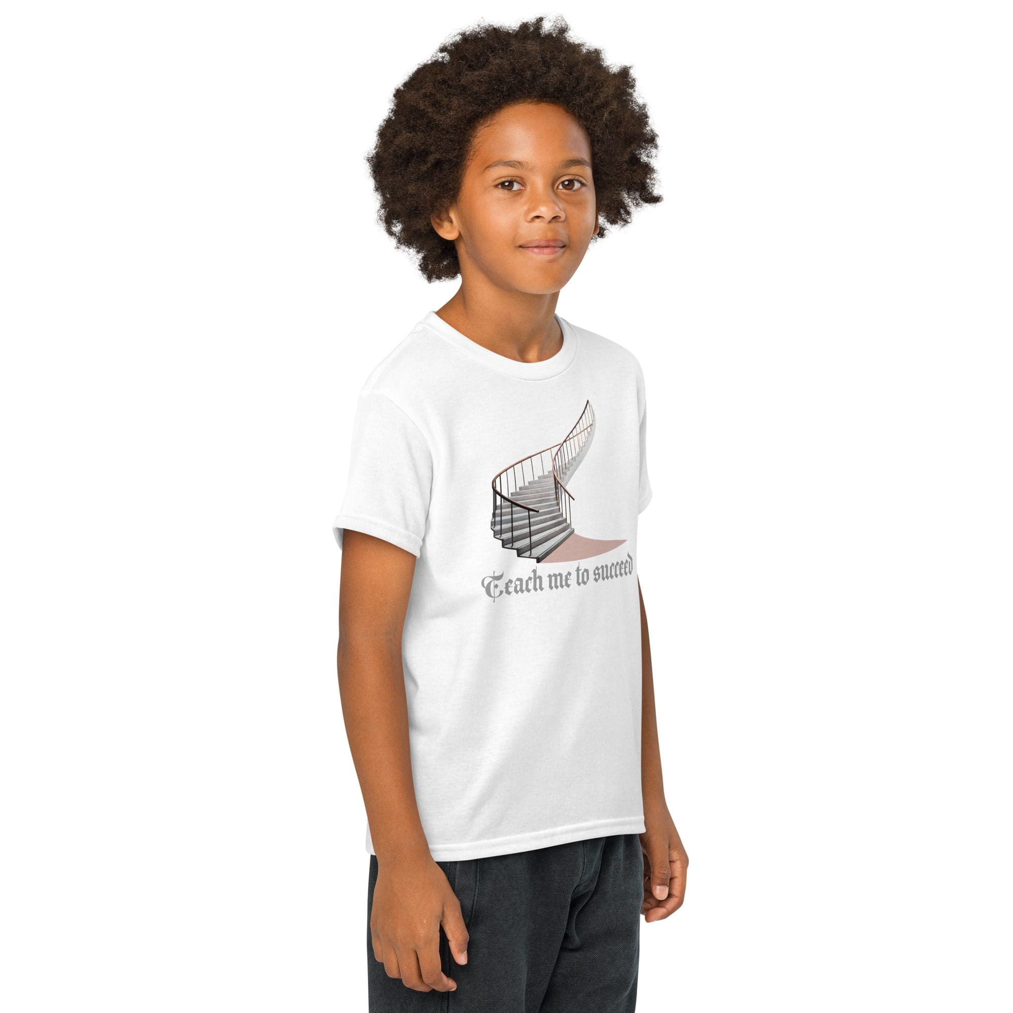 Child wearing "Teach Me to Quaver" t-shirt.