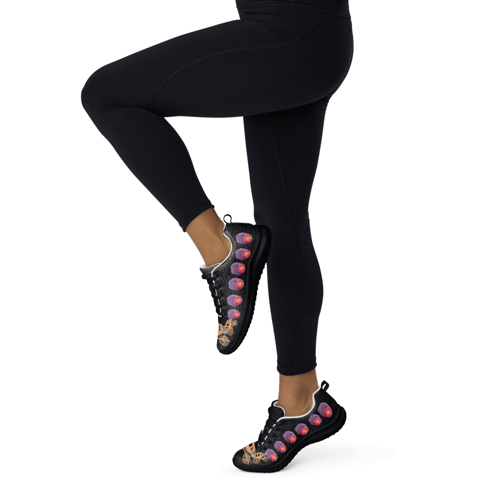 Lightweight Athletic Shoes Women’s, Breathable Flyknit, Padded Collar, Rubber Outsole - Image 13