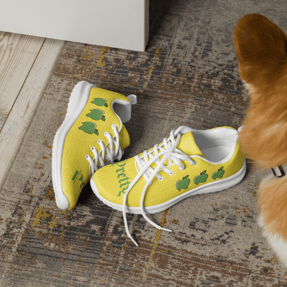 Lightweight Women’s athletic shoes with breathable lining, soft insole padded collar and rubber outsole - Image 2